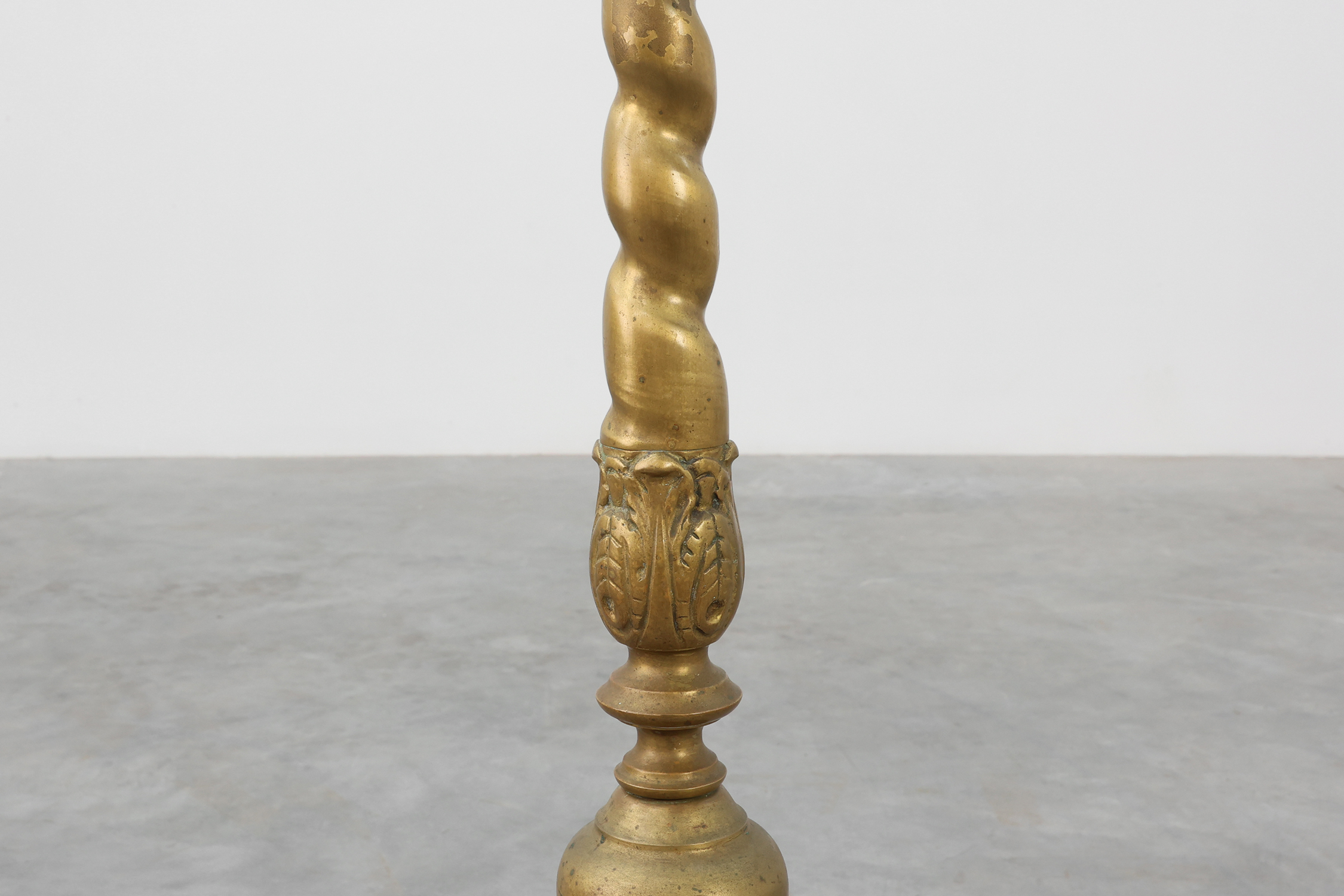 Large copper church candle holder, France 19th centurythumbnail